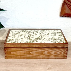 Petite boîte en bois imprimée pour outils, boîte à bijoux, boîte de rangement pour atelier, boîtes de rangement décoratives - Product Image 4