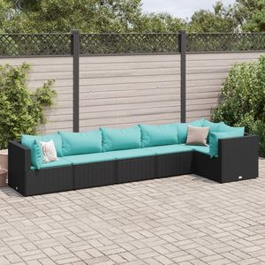 Conjunto de Muebles de Jardín Negros para Patio, Colección de Muebles de Exterior - Product Image 1