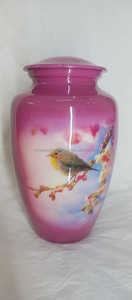 Urnes de crémation en aluminium de conception unique Urnes funéraires Méta de la plus haute qualité Urnes de cendres humaines de vente chaude - Product Image 3