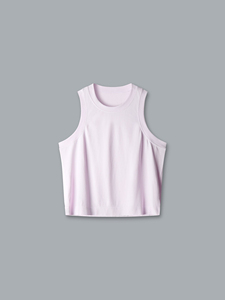 เสื้อกล้ามทรงสกินนี่คอกลมสำหรับผู้หญิง คุณภาพสูง เนื้อผ้านุ่ม ระบายอากาศได้ดี แห้งเร็ว ผลิตจากผ้าสแปนเด็กซ์/ไนลอนผสมขนแกะ - Product Image 2