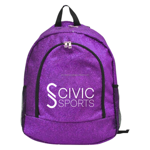 Sac à dos à paillettes violettes pour filles Cartoon Kids School Cartable Cartable par Kids Backpacks - Product Image 5
