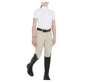 Camiseta de equitación para niños, tela suave, elástica, cómoda, transpirable, para montar a caballo. - Product Image 2