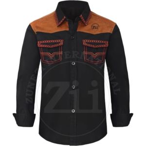 Nouvelle conception, logo personnalisé, chemises de soudage FR pour hommes, vente en gros, confortables, promotion, chemises de sécurité FR réfléchissantes NFPA 2112 pour l'équitation - Product Image 1