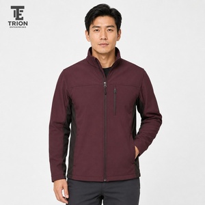 Veste softshell imperméable pour homme, tissu chaud et confortable, design résistant au vent, capuche réglable, parfaite pour les sports de plein air - Product Image 1
