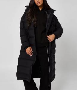 Vestes matelassées pour hommes en coton épais avec broderie, à capuche amovible, en vente sous marque privée - Product Image 2