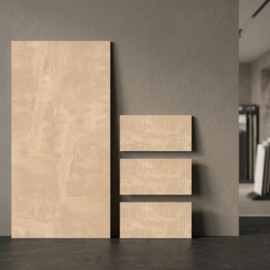 Realgres Citrine Dark 60x120cm, Azulejos de Porcelana Resistentes a los Ácidos y Antideslizantes para Paredes y Pisos, Superficie Tallada, Colección de Mármol de Lujo - Product Image 6