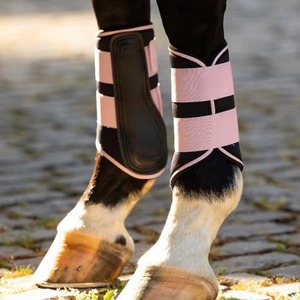 Nouvelles protections de jambes en néoprène pour chevaux, design occidental, bottes de brossage, bandages de sécurité, équipement équestre, équipement vétérinaire pour chevaux - Product Image 3