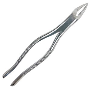 Forceps d'extraction dentaire # Instrument d'extraction dentaire manuel chirurgical en acier inoxydable 32A pour molaires, à manche ergonomique et à pointe fine - Product Image 1