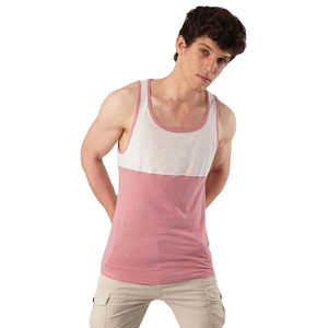 เสื้อกล้ามออกกำลังกายผู้ชายแบบใหม่ขายส่ง เสื้อวิ่งแขนกุดสำหรับฤดูร้อน เสื้อฟิตเนสทรงหลวม ออกแบบเองได้สำหรับเสื้อกล้ามแบบยูนิเซ็กซ์ - Product Image 5