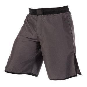 Shorts MMA gris pour homme, en polyester à séchage rapide, coupe classique, vêtements d'arts martiaux pour adultes - Product Image 1