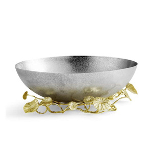 Juego de Tazones Minimalistas de Acero Inoxidable con Base Antideslizante y Asa Elegante para una Configuración de Comedor Moderna - Product Image 1