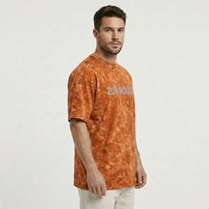 Camisetas de Streetwear Personalizadas con Estampado DTG/DTF, Lavado Ácido, Color Sólido, Bajo MOQ, Proveedor Mayorista, Fabricante, 100% Algodón, Casual, Oversize, Corte Cuadrado - Product Image 3