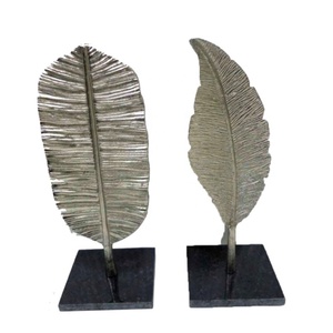 Colored Sea Rock and Shall Design Showpiece for Christmas Decoration / Home Decor Metal Crafts Aluminum Ocean <b>Tree</b> Theme GD1982 - Product Image 3
