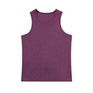 Débardeur Stringer Homme Décontracté 100% Coton Tricoté Gold's Gym, Meilleure Vente 2025, Écologique, avec Badge Brodé à la Machine et Bouton - Product Image 4