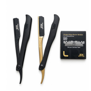 Navaja de Afeitar Profesional JRL, Navaja de Afeitar Plegable para Barbería, Herramienta de Corte de Cabello para Salón - Product Image 1