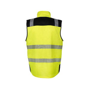 Wholesale High Visibility Reflective Vest Lightweight Construction <b>Roadway</b> <b>Safety</b> Waterproof Vests for Adults - Product Image 2