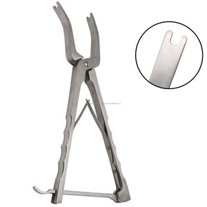 Surgical <b>Compression</b> Forceps Leaf <b>Spring</b> Long Ratchet Orthopedic Instrument Set General Surgery Class II CE Certified Manual - Product Image 2