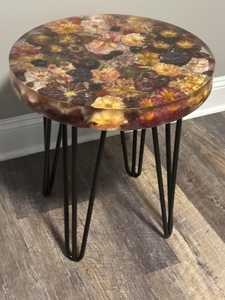 Bouquet de Mariée Personnalisé de Luxe Écologique en Résine Peinte à la Main pour Préservation Florale sur Table - Product Image 5