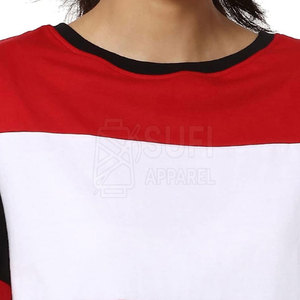 T-shirts décontractés pour femmes fabriqués au Pakistan, grande taille, col rond, 100% coton, séchage rapide, respirants, conçus pour durer - Product Image 4