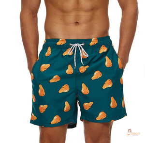 Casual <b>Men's</b> Breathable Lightweight Canvas Eco-Friendly ODM High Waist Quick-Dry Summer Swim <b>Trunks</b> - Product Image 2