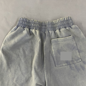 Pantalones de chándal acampanados de algodón para hombre TT981, estilo urbano personalizado, de fabricante, pantalones largos holgados de pierna ancha - Product Image 6