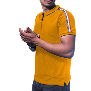 Wholesale Casual Wear <b>Men</b> <b>Polo</b> <b>Shirts</b> Relaxed Fit New Design Custom Logo Solid Color Cotton <b>Polo</b> <b>Shirts</b> For <b>Mens</b> Fashion Wear - Product Image 4