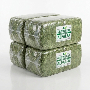 Heno de Alfalfa de Primera Calidad para Alimentación Animal, Alimento Natural para Ganado Lechero, Caballos y Cría Comercial de Ganado - Product Image 5
