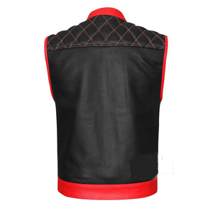 Chaleco de Cuero para Hombre, Estilo Occidental, Cuello en V, 100% Cuero, Calidad Premium, Nuevo Estilo, Venta al Por Mayor - Product Image 2
