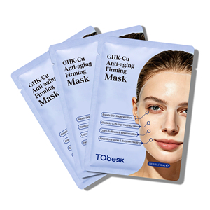 TCbesk GHK-Cu แอนตี้เอจจิ้ง เฟิร์มมิ่ง ชีท มาส์ก เปปไทด์ เฟซ มาส์ก สำหรับทุกสภาพผิว 30 มล. - Product Image 1