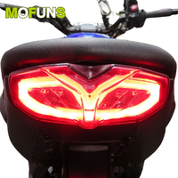Luz trasera LED integrada para motocicletas 2020-UP, opciones de lentes transparentes o ahumadas, accesorios de sistema de iluminación de Color ámbar