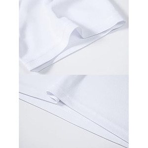 Men’s <b>White</b> Polo Shirt – Classic Short Sleeve Casual Cotton <b>Tee</b> - Product Image 6