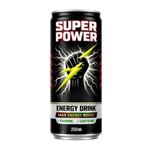 Bebidas Energéticas Personalizadas al por Mayor, 250 ml, Sabor Dulce, Envase en Lata Negra, Listas para Beber, Certificación HACCP, 10 Brix - Product Image 3