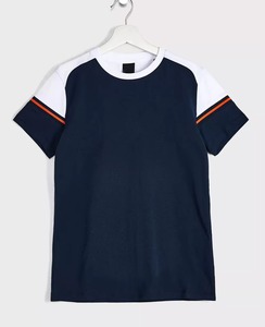 Camiseta Casual de Alta Calidad para Niños, Transpirable, de Manga Corta, con Estampado de Letras, Corte Cómodo y Relajado, Construcción de Algodón Premium, para Uso Diario - Product Image 4