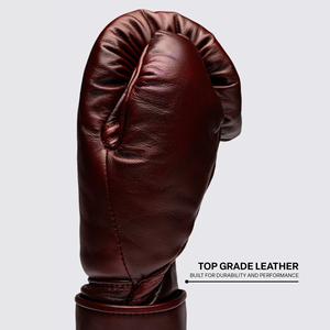 Guantes de Boxeo Profesionales Más Vendidos, Guantes de Sparring Personalizados, Diseño Personalizado, Fabricación OEM, 100% Cuero Original con Cordones - Product Image 5