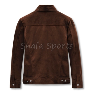 Chaqueta de Cuero para Hombre, Prenda Exterior de Alta Moda, Chaqueta de Invierno de Primera Calidad para Hombre, Estilo Elegante, Chaqueta de Cuero Duradera y Cómoda - Product Image 2