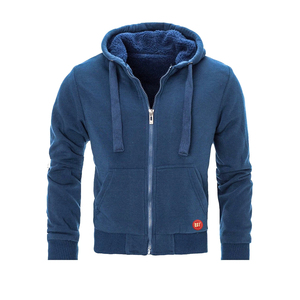 Sweat-shirt à capuche en polaire rembourré vintage pour homme de haute qualité - Product Image 1