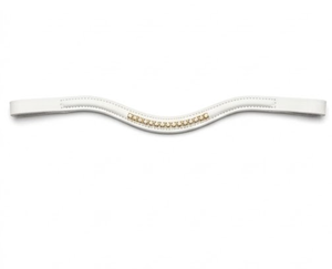 Bandeau en cuir pour chevaux avec cristaux CB31 Fabriqué dans l'Uttar Pradesh - Product Image 1