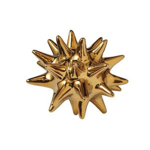 Venta caliente Escultura abstracta de aluminio con acabado dorado Juego de 2 Nuevo diseño creativo Escultura de calidad estándar Diseño único - Product Image 5