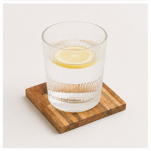 Handmade Natural Wooden Mosaic Coaster Set Eco-Friendly Marquewood Inlay Tea And Coffee <b>Cup</b> <b>Mats</b> for Home Office And Restaurant - Product Image 3