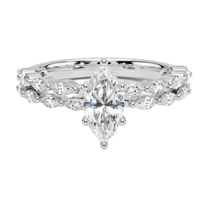 Classic White Silver <b>Crystal</b> <b>Ring</b> for Women Elegant Wedding Engagement Anniversary Jewelry Gift - Product Image 2
