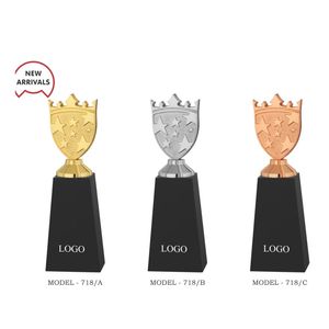 ชุดแชมป์โลหะพรีเมียมพร้อมสลักเลเซอร์เพื่อการนำเสนอระดับมืออาชีพ - Product Image 3