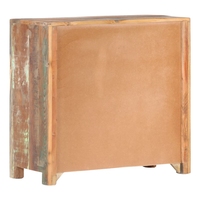 Буфет Kurnia Java из переработанной древесины, в деревенском стиле, для гостиной, тумба для хранения, шкаф из массива дерева, ручной работы, экологичный, прочный