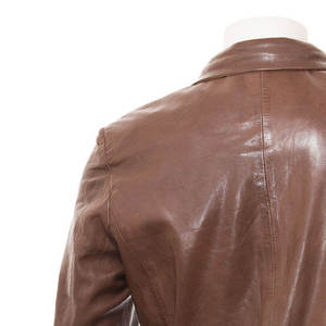 Chaqueta de Invierno para Hombre, Diseño Personalizado, Cuero Genuino, Impermeable, Transpirable, Estilo Urbano, Cuello Alto - Product Image 6