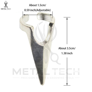 In Reasonable Price High Quality Stainless Steel Hair Extension Removal Parting Tool In Silver Color Hair Styling Parting Tools - Product Image 5