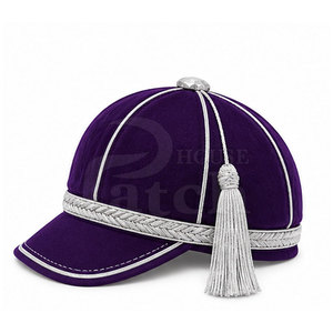 Premium Honour <b>Hat</b> Classic Traditional Formal Headwear With Crown <b>Band</b> Twisted Tassel Custom Ceremonial Presentation Design - Product Image 3