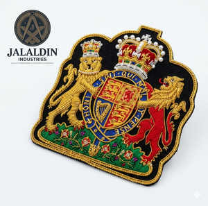 Meilleur design, badges brodés sur mesure en fil de bullion, patchs brodés 3D de haute qualité, épingle de sûreté, tissu toile personnalisé - Product Image 2
