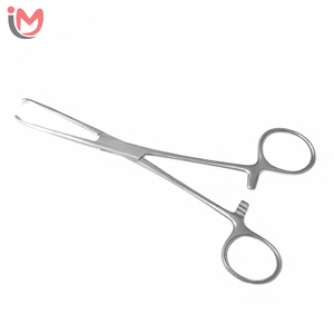 Pinces de préhension de tissus et d'organes Collin Premium 20cm 23cm en acier inoxydable, instruments chirurgicaux vétérinaires et médicaux - Product Image 4
