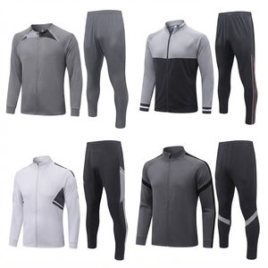 Trending Hot Autumn Clothing Custom OEM Breathable Warm Collar <b>Sweater</b> Knit Sport Style Casual Two Piece <b>Set</b> for men - Product Image 4