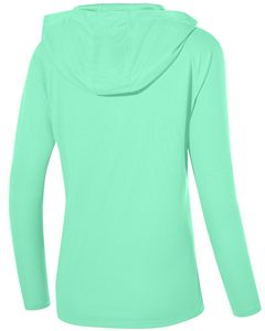 Women's <b>Mint</b> Fishing Wear Multi Color Unisex Green Long Sleeve Hoodie Pullover Solid Color Quick Dry UPF 50 Outdoor Active Wear - Product Image 4
