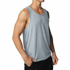 เสื้อกล้ามผู้ชายขายดี โรงงานผลิตโดยตรง เสื้อกล้ามผู้ชายรุ่นใหม่ เสื้อกล้ามผู้ชายแห้งเร็ว คุณภาพสูง - Product Image 4